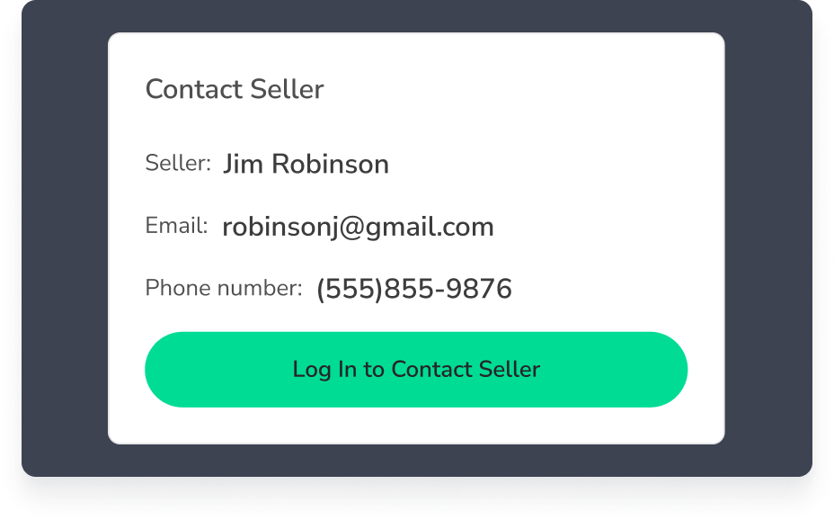 Contact seller